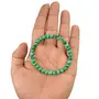 Crystu Malachite Bracelet 6 mm Round Bead Reiki Healing Crystal - Stone Chakra Bracelet for Unisex (Color : Green), 3 image