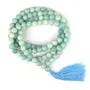 AA Amazonite Mala Natural Crystal Stone 8 mm 108 Round Bead Jap Mala for Reiki Healing and Crystal Healing Stone (Color : Green), 5 image