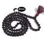 Garnet Natural Crystal Stone 8 mm 108 Round Beads Jap Mala for Men and Women, 5 image