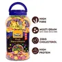 Swad Fruit Stars N Moons & Fruit Rings (Multigrain Fruit Loop Breakfast Cereal) 2 Jars 605 g, 3 image