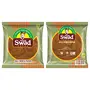Swad Moong Kali Mirch and Jeera Snack Special Papad -Spicy Amritsari Taste Crispy and Tasty Fried or Roasted with Pickle or Chutney (400 g), 6 image