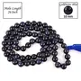 Natural Goldstone Blue Mala Crystal Stone 10 mm Round Beads Mala for Reiki Healing Stones (Color : Blue), 3 image
