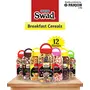 Swad Strawberry Fills & Fruit Rings Combo of 2 Jars (Zero Cholesterol High Fibre Crunchy Fruit  Cereal) Jar 650 g, 6 image
