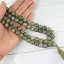 Natural Labradorite Mala Crystal Stone 10 mm Round Beads Mala for Reiki Healing Stones (Color : Green), 3 image