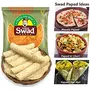 Swad Moong Kali Mirch and Jeera Snack Special Papad -Spicy Amritsari Taste Crispy and Tasty Fried or Roasted with Pickle or Chutney (400 g), 2 image
