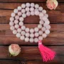 Natural Rose Quartz Mala Crystal Stone 12 mm Round Beads Mala for Reiki Healing Stones (Color : Pink), 3 image