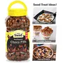 Swad Breakfast Cereal Multigrain Choco Fills (Made with Oats Corn Wheat Rice Zero Cholesterol Chocolate  Fills) Jar 370 g, 3 image