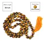 Natural Tiger Eye Mala Crystal Stone 10 mm Faceted / Diamond Cut Bead Mala for Reiki Healing Stone (Color : Golden & Brown), 3 image