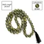 Natural Labradorite Mala Crystal Stone 12 mm Round Beads Mala for Reiki Healing Stones (Color : Green), 3 image