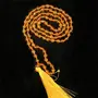 Certified Natural Citrine Mala Semi Precious Crystal Stone 6 mm 108 Beads Jap Mala / Necklace for Reiki Healing Stones (Color : Yellow), 3 image