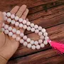 Natural Rose Quartz Mala Crystal Stone 12 mm Round Beads Mala for Reiki Healing Stones (Color : Pink), 2 image