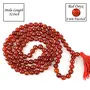 Natural Red Onyx Mala Crystal Stone Faceted / Diamond Cut 108 Beads 8 mm Jap Mala for Reiki Healing and Crystal Healing Stone (Color : Red), 3 image