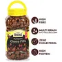 Swad Breakfast Cereal Multigrain Choco Fills (Made with Oats Corn Wheat Rice Zero Cholesterol Chocolate  Fills) Jar 370 g, 2 image
