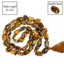Natural Tiger Eye Mala Crystal Stone Tumble Bead Mala for Reiki Healing Stones (Color : Golden Quartz), 3 image