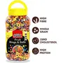 Swad Breakfast Cereal Fruit Rings & Balls (Made with Oats Rice Corn High Fibre Multigrain Fruit  Children Cereal) Jar 310 g, 2 image