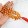 Natural Citrine Mala Crystal Stone 10 mm Faceted / Diamond Cut Bead Mala for Reiki Healing Stone (Color : Yellow), 2 image