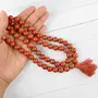 Natural Red Jasper Mala Crystal Stone 10 mm Round Beads Mala for Reiki Healing Stones (Color : Red), 2 image
