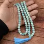 AA Amazonite Mala Natural Crystal Stone 8 mm 108 Round Bead Jap Mala for Reiki Healing and Crystal Healing Stone (Color : Green), 2 image