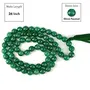 Natural Green Jade Mala Crystal Stone 10 mm Faceted / Diamond Cut Bead Mala for Reiki Healing Stone (Color : Green), 3 image
