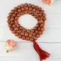 Natural Goldstone Brown Mala Crystal Stone 10 mm Round Beads Mala for Reiki Healing Stones (Color : Brown), 5 image