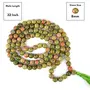 Unakite Mala Natural Crystal Stone 8 mm 108 Round Bead Jap Mala for Reiki Healing and Crystal Healing Stone (Color : Multi), 3 image