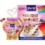 Percy Diet Muesli No Sugar and Muesli Fruit N Nut Combo Pack of 2 Jars [Multigrain Oats ] Jar 1600 g, 4 image
