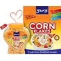 Percy Cornflakes and  Flakes Combo of 2 Jars [Children Cereal  High Iron and Fibre Breakfast] Jar 740 g, 3 image