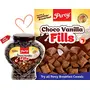 Percy  Vanilla Flakes and  Vanilla Fills Combo Pack of 2 Jars [Wholegrain High Fibre  Cereal] Jar 900 g, 4 image