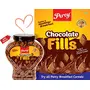 Percy Children Breakfast Combo (Fruit Rings  Vanilla Flakes Chocolate Fills Cereals) 3 Jumbo Jars 1.22kg Jar 1220 g, 5 image