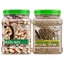 Bliss Of Earth Combo of Healthy Brazil Nuts Selenium Rich Super Nut (500gm) and Organic Carom Seed (400gm) Pack of 2