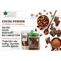 Bliss of Earth 250gm Naturally Organic Dark Cocoa Powder for Chocolate Cake Making & Chocolate Shake Unsweetened, 4 image