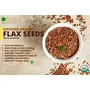 Bliss of Earth 2X600gm USDA Organic Raw Chia Seed Flax Seed Combo Pack for Weight Loss Raw Super Food, 5 image