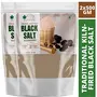 Bliss of Earth 2X500gm Traditional Kiln Fired Black Salt Powder Kala Namak Non Iodized for Weight Loss & Healthy Cooking Natural Substitute of White Salt, 2 image