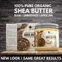Bliss of Earth 100% Pure Organic Shea Butter & Cocoa Butter | Raw | Unrefined | African | 2X100GM |, 2 image