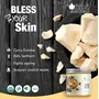Bliss of Earth 100% Pure Organic Cocoa Butter | Raw | Unrefined | African | 5x100GM | Great For Face Skin Body Lips DIY products|, 3 image