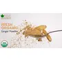 Bliss of Earth Certified Organic Ginger Powder Dry for Tea & Juice Pure Antioxidant Super Food 250GM, 2 image