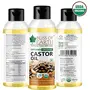 Bliss of Earth Certified Organic Castor Oil for Hair GrowthSmooth Skin 100ML, 2 image