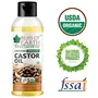 Bliss of Earth¢ Organic Castor & Sweet Almond Oil 100ML Each (Pack of 2), 2 image