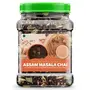 Bliss of Earth Combo Of Finest Assam Masala Chai (400gm) Blended CTC leaf infused with 20 real herbs & spices And Organic Kashmiri Garlic (500gm) From Indian Himalayas (Pack Of 2), 2 image
