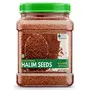 Bliss Of Earth Combo of Organic Halim Seeds (600gm) for Eating and Healthy Brazil Nuts (500gm) Selenium Rich Super Nut (Pack of 2), 2 image