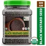 Bliss of Earth Combo of Naturally Organic Dark Cocoa Powder (500gm) for Chocolate Cake Making & Organic Black Mustard Seeds (600gm) for Cooking (Kali Sarson), 3 image