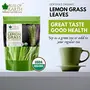 Bliss of Earth Organic Full Length Lemongrass Leaves Healthy Green Tea (2x100GM), 3 image