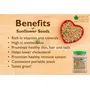 Bliss of Earth Combo Of Dehulled Sunflower Seeds (600gm) For Eating & Weight Loss And Pure Pakistani Himalayan Pink Salt (1kg) Non Iodised for Weight Loss & Healthy Cooking (Pack Of 2), 4 image