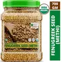Bliss of Earth Combo Of Sesame Seeds(600gm) Chia Seeds(600gm) And Fenugreek Seed(700gm) Pack Of 3, 4 image