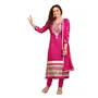 DnVeens Woman Cotton Heavy Embroidery Unstitched Suit Dress Material