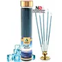 Fresh Active Incense Sticks Agarbatti (Deodorant Roll On Perfume Ice Deo Sticks with Deep Impact Fresh Active)Room Freshener Air Fragrance Agarbatti Metallic Blue Jar (Bottle 100 gm)