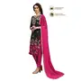 DnVeens Chanderi Embroidered Salwar Kameez Suit Set Dress Materials for Women BLMDSLVN6001, 3 image