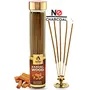 Chandan Sandal Wood Incense Sticks Agarbatti ( 100% Natural Flora Masala) Mysore Sandalwood Stick for Dhoop Pooja (Bottle 100 gm)