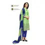 DnVeens Chanderi Embroidered Salwar Kameez Suit Set Dress Materials for Women BLMDSLVN6013, 3 image