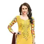 DnVeens Chanderi Embroidered Salwar Kameez Suit Set Dress Materials for Women BLMDSLVN6011, 4 image